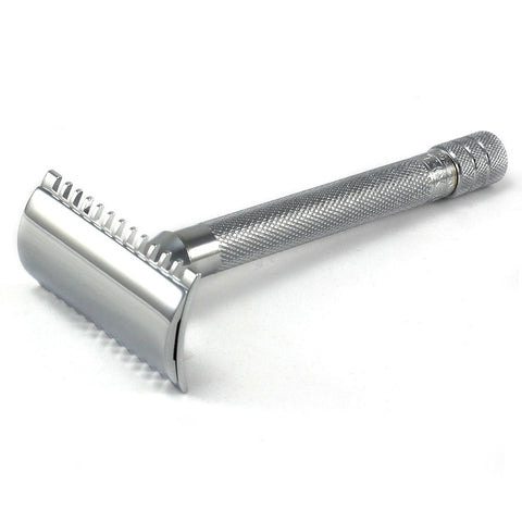 Merkur 25C Open-Comb Long-Handle Double-Edge Safety Razor